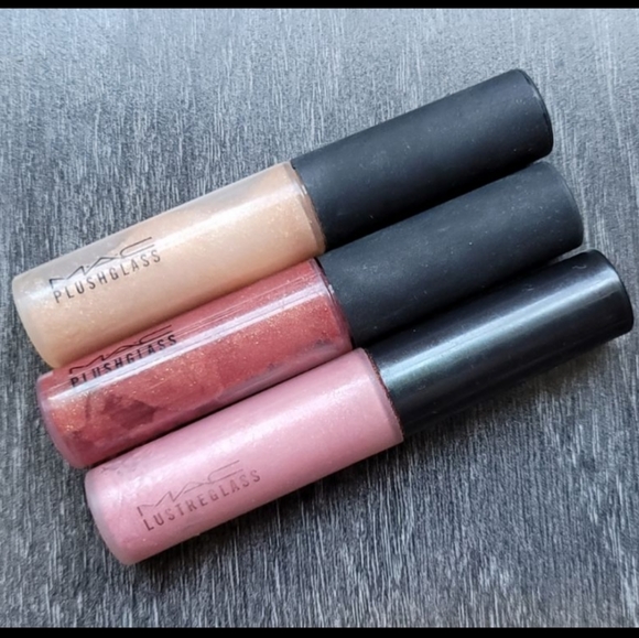 SOLD-MAC Luster & Plush Glass Bundle RARE HTF - Picture 6 of 6